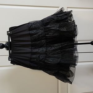Vintage Tulle Petticoat Half Slip Tutu Underskirt